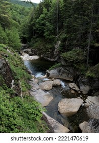 Running Brook Of Water In New Hampshire, United States 