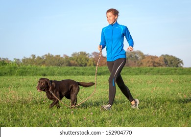 Running With Dog