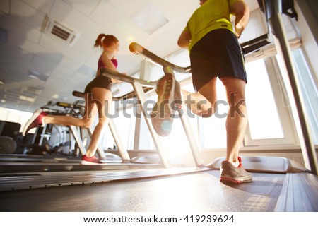 Running on treadmills
