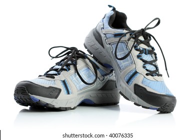Running Shoes, Isolated On White