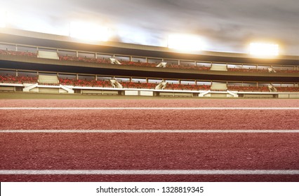 Running Track Background