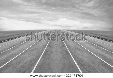 Similar – runway Freedom Airport