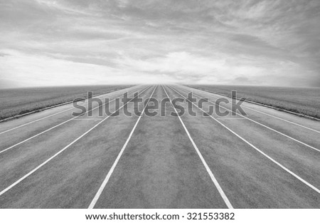 Similar – runway Freedom Airport