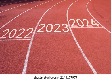 Running Track With Number Front 2022 To 2024