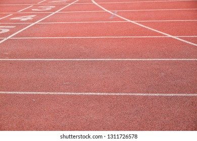 Running track rubber lane sport concept