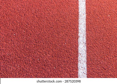 Running Track In Stadium