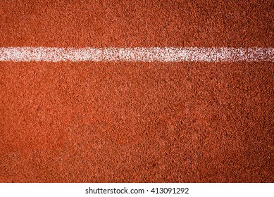 Running Track Texture Background. Top View