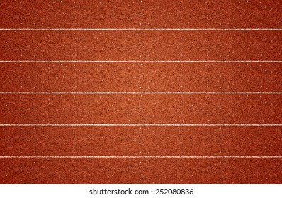 Running track in top view. - Shutterstock ID 252080836
