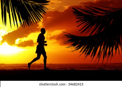 Running in twilight