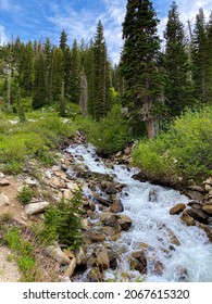 Running Water In The Utah Mountains