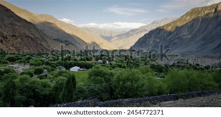 The Rupal and Tarishing are 2 adjacent valleys located in the Astore District of Gilgit-Baltistan region in Pakistan. It lies on the southern side of Nanga Parbat. Nangaparbat offers stunning views. 