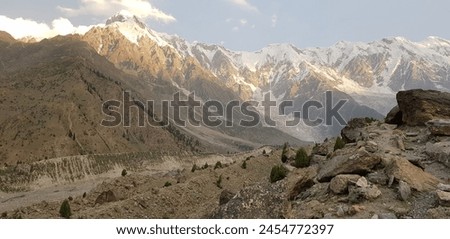 The Rupal and Tarishing are 2 adjacent valleys located in the Astore District of Gilgit-Baltistan region in Pakistan. It lies on the southern side of Nanga Parbat. Nangaparbat offers stunning views. 