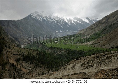 The Rupal and Tarishing are 2 adjacent valleys located in the Astore District of Gilgit-Baltistan region in Pakistan. It lies on the southern side of Nanga Parbat. Nangaparbat offers stunning views. 