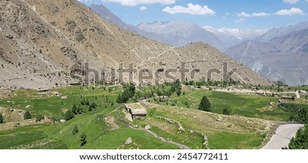 The Rupal and Tarishing are 2 adjacent valleys located in the Astore District of Gilgit-Baltistan region in Pakistan. It lies on the southern side of Nanga Parbat. Nangaparbat offers stunning views. 