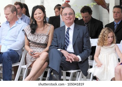 Rupert Murdoch Wife Wendy Ceremony Honoring Stock Photo 105041819