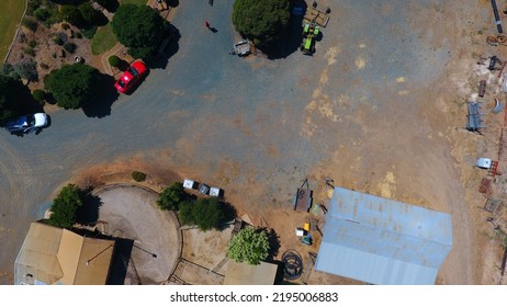 Rural Area In Riverina Region Of Australia