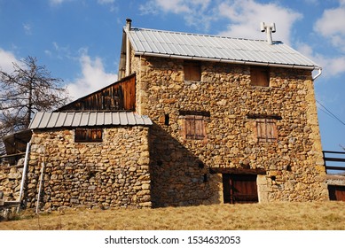 Rural building near Beuil, south of France