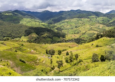 Rural countryside  in Mae Jam District Chiang Mai Thailand - Shutterstock ID 707572342
