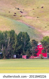 Rural Countryside On The Palouse In Northern Idaho