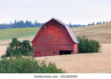 Rural Countryside On The Palouse In Northern Idaho