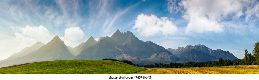 Mountain Panoramic Images Stock Photos Vectors Shutterstock