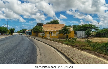 Rural Houses On Bonaire, Dutch Caribbean