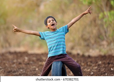 Rural Indian Child