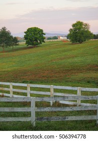 Rural Landscape In Albemarle County, Virginia