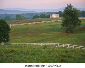 Rural Landscape In Albemarle County, Virginia