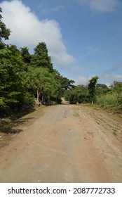 Rural Landscape In Muak Lek District, Saraburi Province, Thailand, Asia 