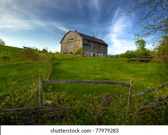 Landscape With Old Barn Images Stock Photos Vectors Shutterstock