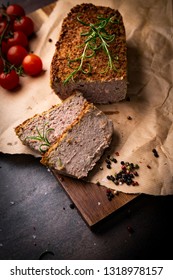 Rural Products. Pate Baked In A Mold.