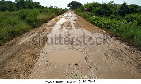 Rural road are
difficult to travel, Rural routes are potholes, making it difficult
to travel and transport.