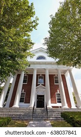 Rural Southern Courthouse. Vertical.