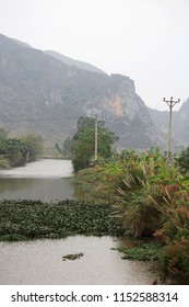 Rural Terrain In Ninh Binh City, Vietnam