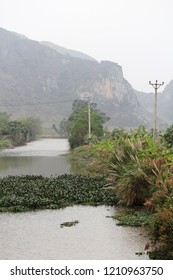 Rural Terrain In Ninh Binh City, Vietnam