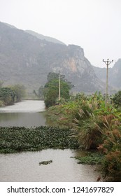 Rural Terrain In Ninh Binh City, Vietnam