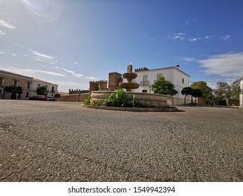 
Rural Town Square In Spain