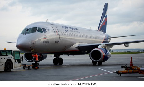 Russia, Ekaterinburg, Koltsovo Airport, August  2019, Spotting