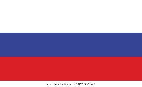 Russia Flag Suitable For Banner Or Background. Russia Flag Vector Graphic. Rectangle Russian Flag Illustration. Russia Country Flag Is A Symbol Of Freedom, Patriotism And Independence.