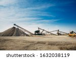 Russia, industrial stone production, crushed stone production, stone mining, crushed stone mining plant