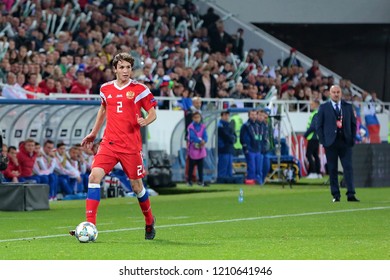 Russia. Kaliningrad. Kaliningrad Stadium. October, 11, 2018. Russian Team Player Mário Fernandes During The UEFA Nations League Match Between Russia And Sweden.