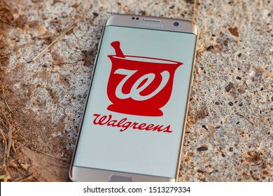 Russia, Kazan Sep 2 2019: Screenshot of the mobile app Walgreens from Walgreen Co..