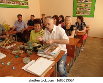 Russia. Krasnodar. May, 2019. Celebration Of The Meeting Of Graduates Of Kuban State Agrarian University, 25 Years Later