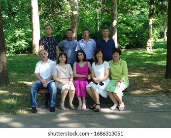 Russia. Krasnodar. May, 2019. Celebration Of The Meeting Of Graduates Of Kuban State Agrarian University, 25 Years Later