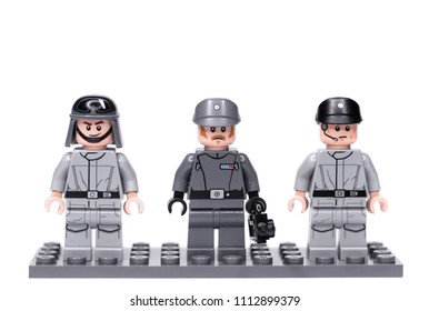 RUSSIA, May 16, 2018. Constructor Lego Star Wars. Officers Of The First Galactic Empire