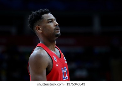 Russia. Moscow. Arena Megasport. April 4, 2019. Cory Higgins During The Euroleague Basketball Match 2018/2019 Between CSKA (Russia) & Baskonia (Spain)