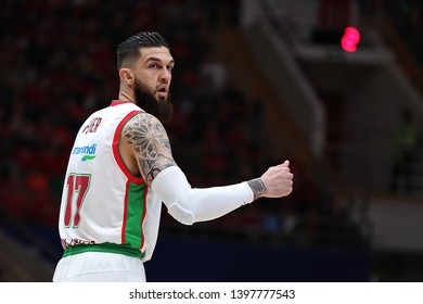 Russia. Moscow. Arena Megasport. April 16, 2019. Vincent Poirier During The Euroleague Basketball Match 2018/2019 Between CSKA (Russia) & Baskonia (Spain)