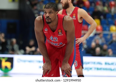 Russia. Moscow. Arena Megasport. January 17, 2019. Kyle Hines The Euroleague Basketball Match 2018/2019 Between CSKA (Russia) Vs Bayern (Germany)