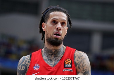 Russia. Moscow. Arena Megasport. March 21, 2019. Daniel Hackett During The Euroleague Basketball Match 2018/2019 Between CSKA (Russia) & Fenerbahce (Turkey)